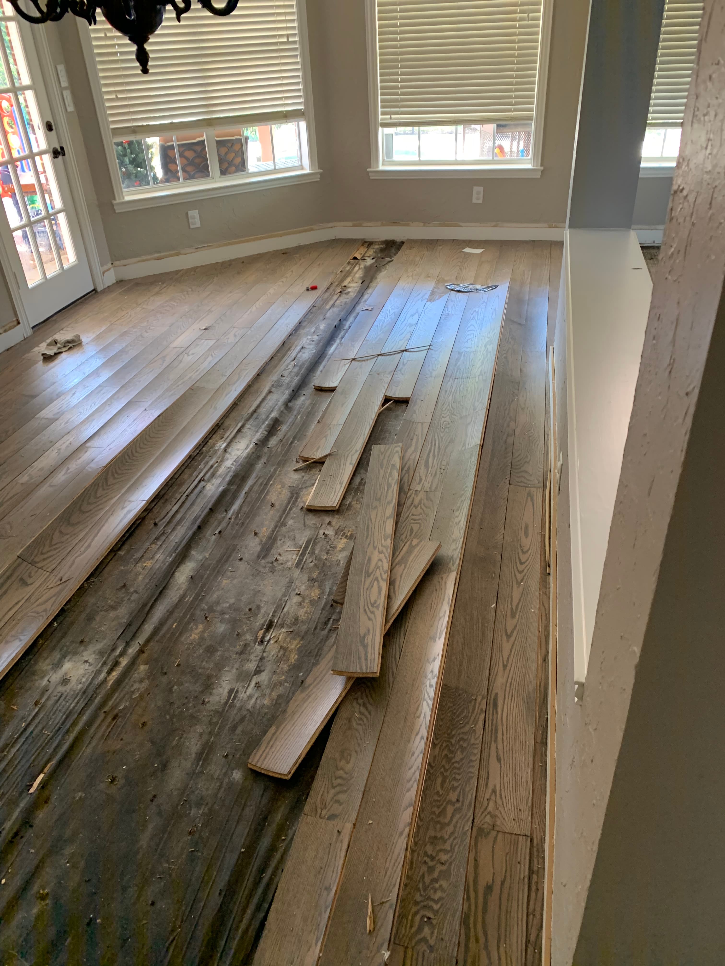 Home damage from Texas freeze, February 2021
